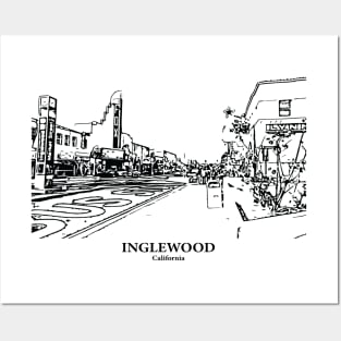 Inglewood - California Posters and Art